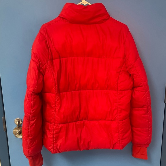 Tommy Hilfiger lightweight puffer jacket in red Size XL - Picture 7 of 8